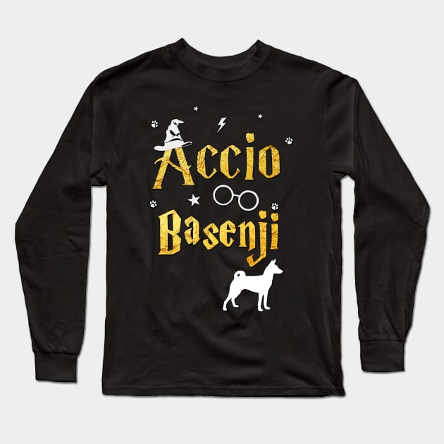 Basenji Long Sleeve T-Shirt by dogfather